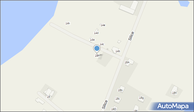 Silice, Silice, 14h, mapa Silice