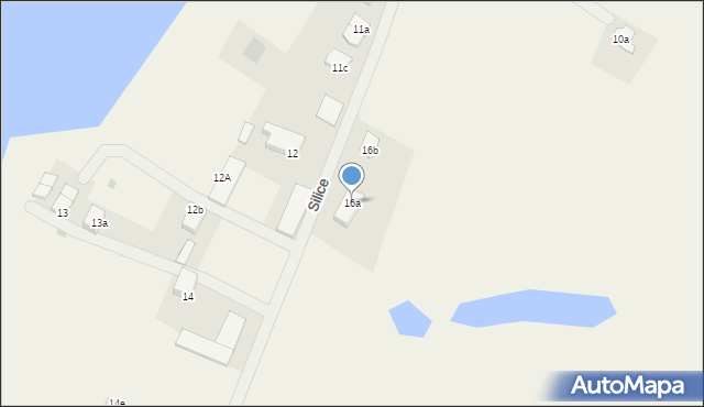 Silice, Silice, 16a, mapa Silice