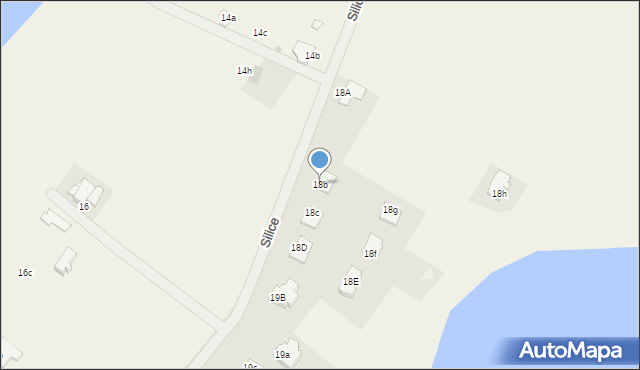 Silice, Silice, 18b, mapa Silice