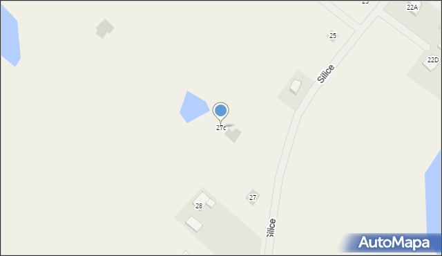 Silice, Silice, 27c, mapa Silice