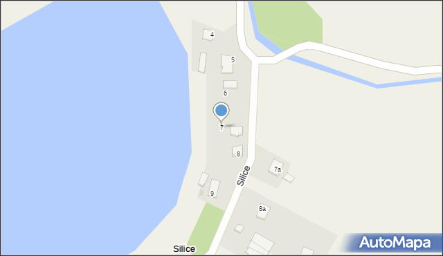 Silice, Silice, 7, mapa Silice