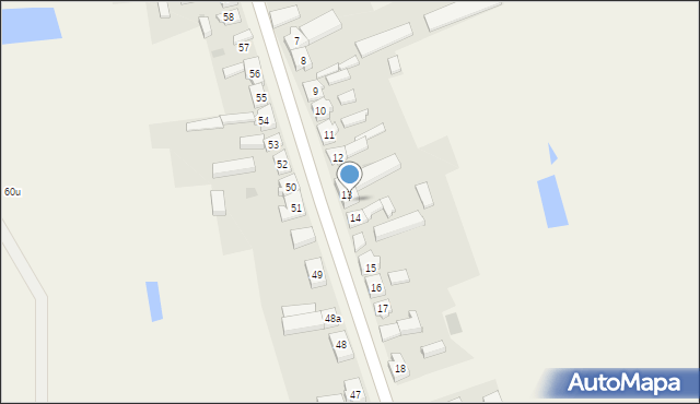 Silna, Silna, 13A, mapa Silna