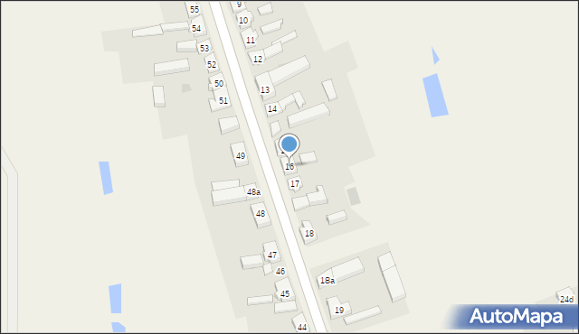 Silna, Silna, 16, mapa Silna