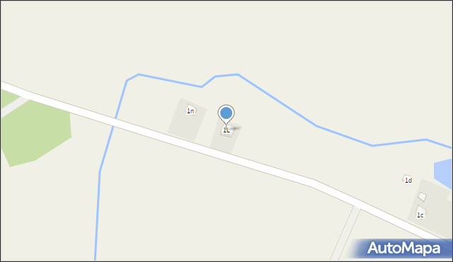 Silna, Silna, 1L, mapa Silna