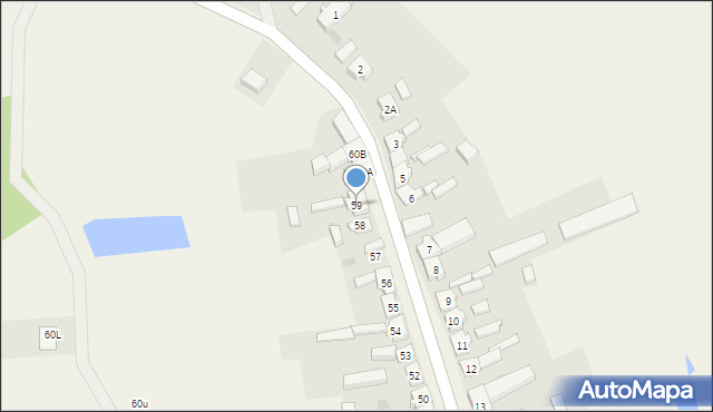 Silna, Silna, 59, mapa Silna