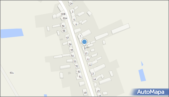 Silna, Silna, 9, mapa Silna