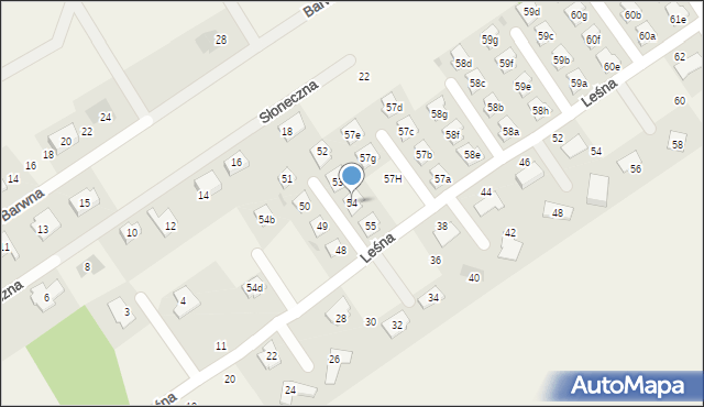 Silno, Silno, 54, mapa Silno