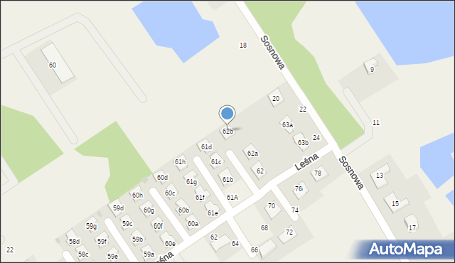 Silno, Silno, 62b, mapa Silno