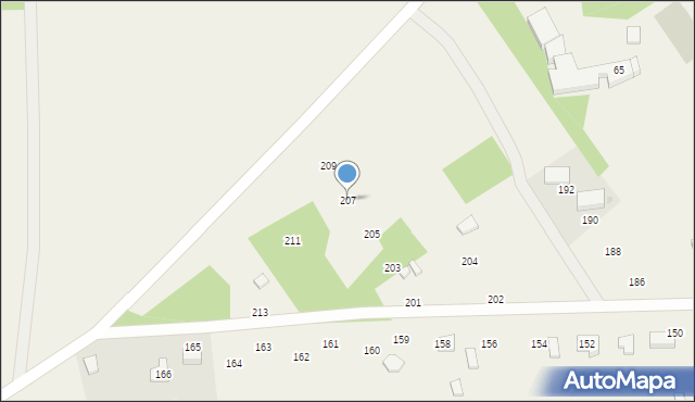 Silnowo, Silnowo, 207, mapa Silnowo