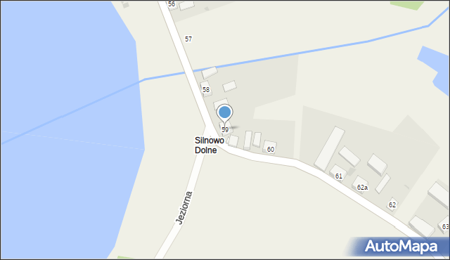 Silnowo, Silnowo, 59, mapa Silnowo