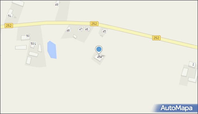 Siniarzewo, Siniarzewo, 45a, mapa Siniarzewo