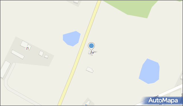 Siniec, Siniec, 15a, mapa Siniec