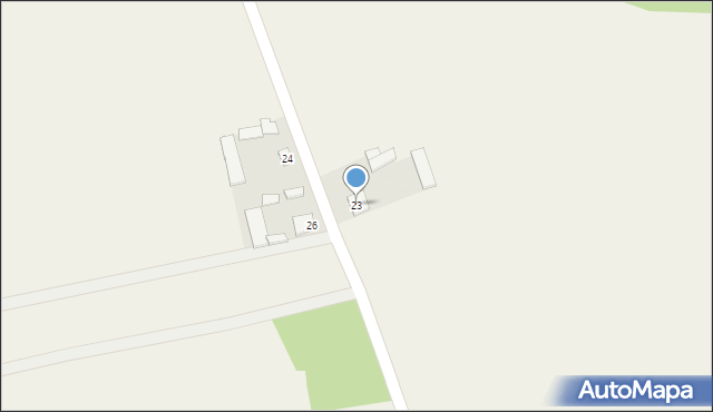 Siniec, Siniec, 23, mapa Siniec