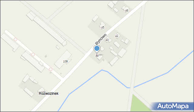 Sinogóra, Sinogóra, 44, mapa Sinogóra