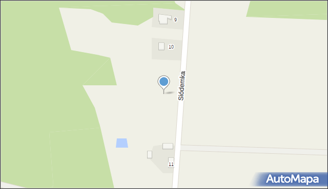 Siódemka, Siódemka, 10b, mapa Siódemka