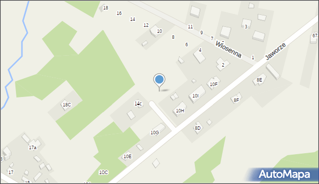 Siodła, Siodła, 14d, mapa Siodła