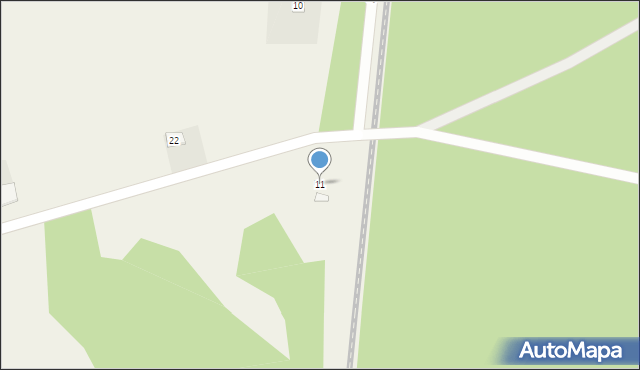 Siódmak, Siódmak, 11, mapa Siódmak