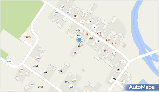 Siostrzytów, Siostrzytów, 183, mapa Siostrzytów