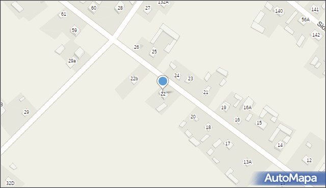 Siostrzytów, Siostrzytów, 22, mapa Siostrzytów