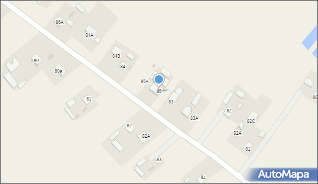 Siostrzytów, Siostrzytów, 85, mapa Siostrzytów