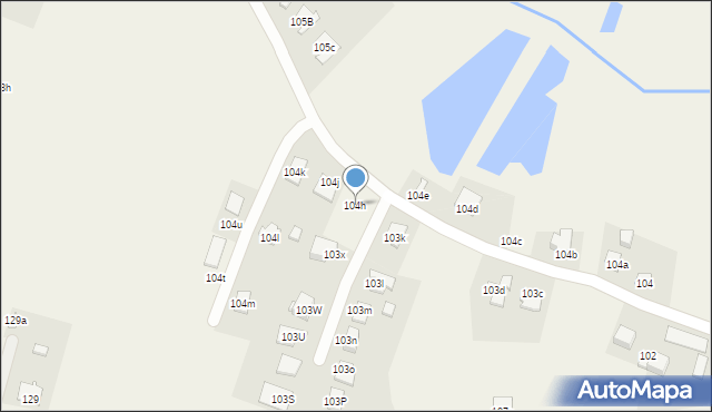 Sitaniec, Sitaniec, 104h, mapa Sitaniec