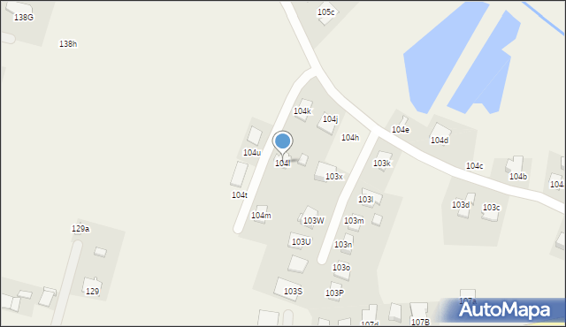 Sitaniec, Sitaniec, 104l, mapa Sitaniec
