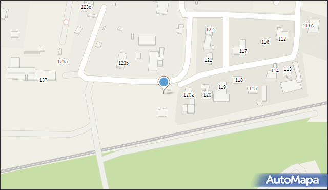 Sitaniec, Sitaniec, 120b, mapa Sitaniec