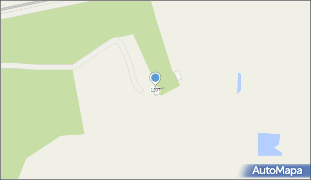 Sitaniec, Sitaniec, 120T, mapa Sitaniec