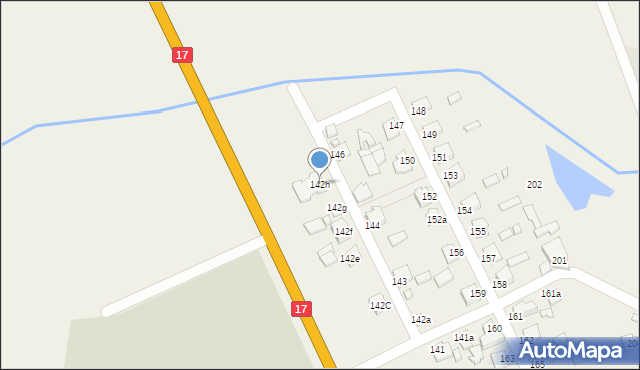 Sitaniec, Sitaniec, 142h, mapa Sitaniec