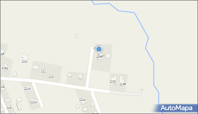 Sitaniec, Sitaniec, 223h, mapa Sitaniec