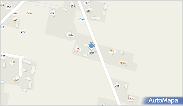 Sitaniec, Sitaniec, 265b, mapa Sitaniec