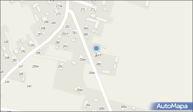 Sitaniec, Sitaniec, 267, mapa Sitaniec