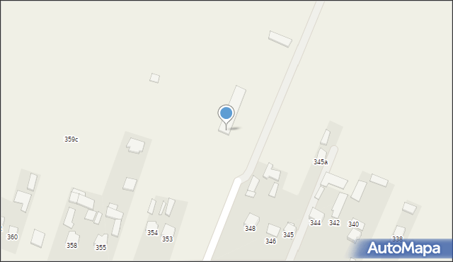 Sitaniec, Sitaniec, 349, mapa Sitaniec