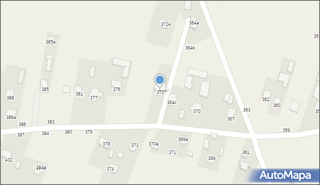 Sitaniec, Sitaniec, 372, mapa Sitaniec