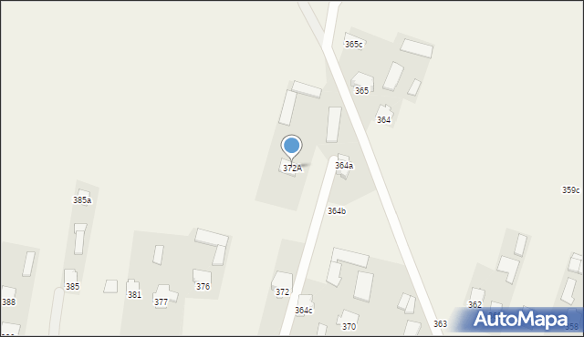 Sitaniec, Sitaniec, 372A, mapa Sitaniec