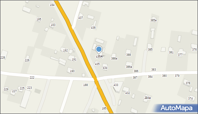 Sitaniec, Sitaniec, 435A, mapa Sitaniec