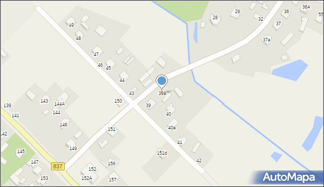 Sitaniec-Wolica, Sitaniec-Wolica, 39a, mapa Sitaniec-Wolica
