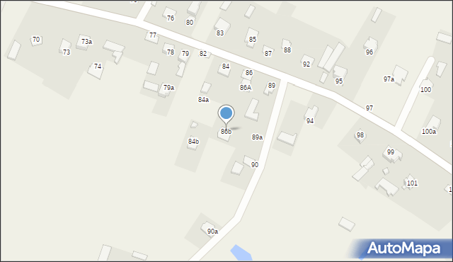Sitaniec-Wolica, Sitaniec-Wolica, 86b, mapa Sitaniec-Wolica