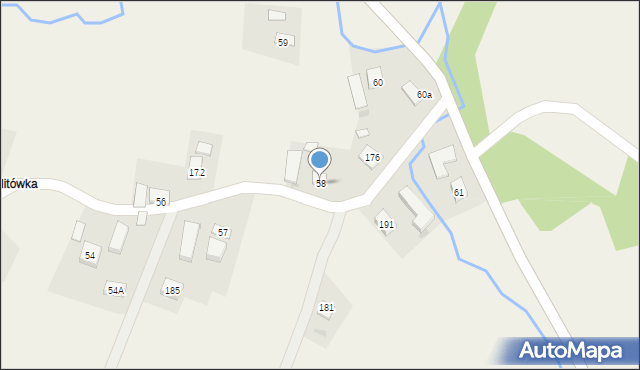 Sitnica, Sitnica, 58, mapa Sitnica