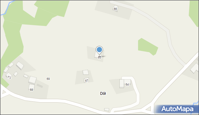Sitnica, Sitnica, 65, mapa Sitnica