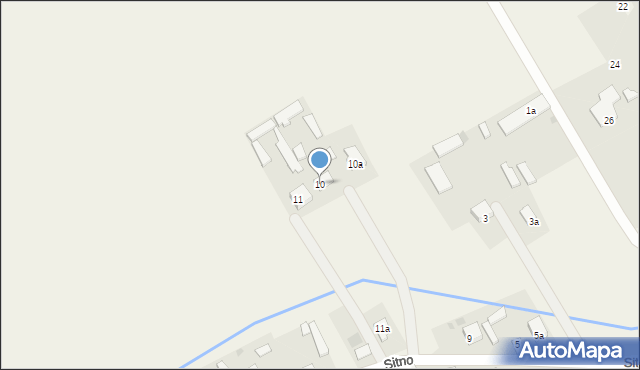 Sitno, Sitno, 10, mapa Sitno
