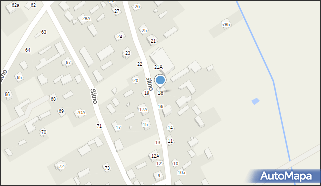 Sitno, Sitno, 18, mapa Sitno