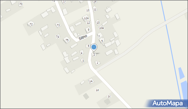 Sitno, Sitno, 2, mapa Sitno