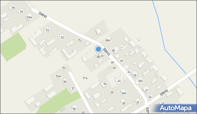 Sitno, Sitno, 49, mapa Sitno