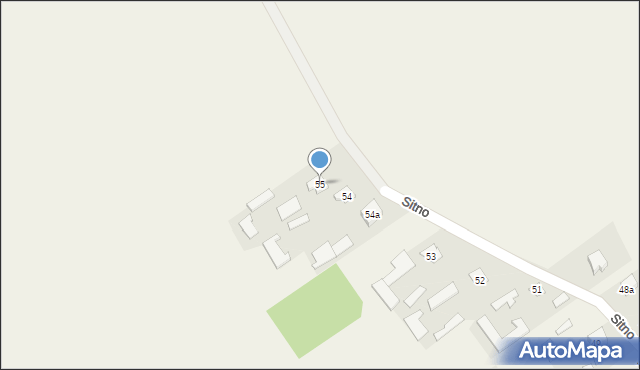 Sitno, Sitno, 55, mapa Sitno