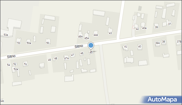 Sitno, Sitno, 45, mapa Sitno
