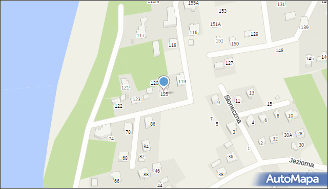 Sitno, Sitno, 125, mapa Sitno