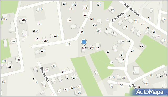 Sitno, Sitno, 145, mapa Sitno