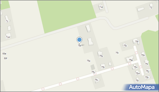 Sitno, Sitno, 73c, mapa Sitno