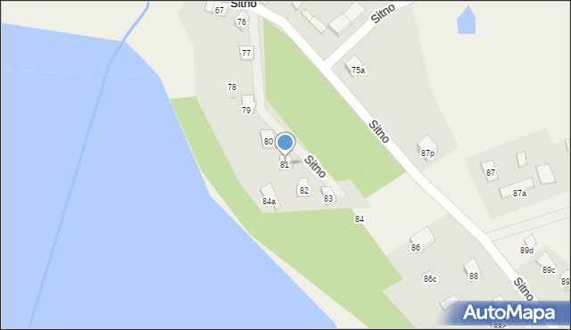 Sitno, Sitno, 81, mapa Sitno